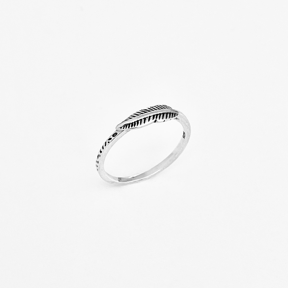 ❤️TOP SELLER❤️Sterling Silver Little Bird Feather Ring, Angels Wing Rings, Birds - Picture 5 of 14